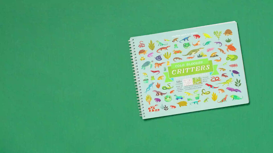 Critters Sticker Book Preview
