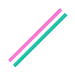 Pink / Green