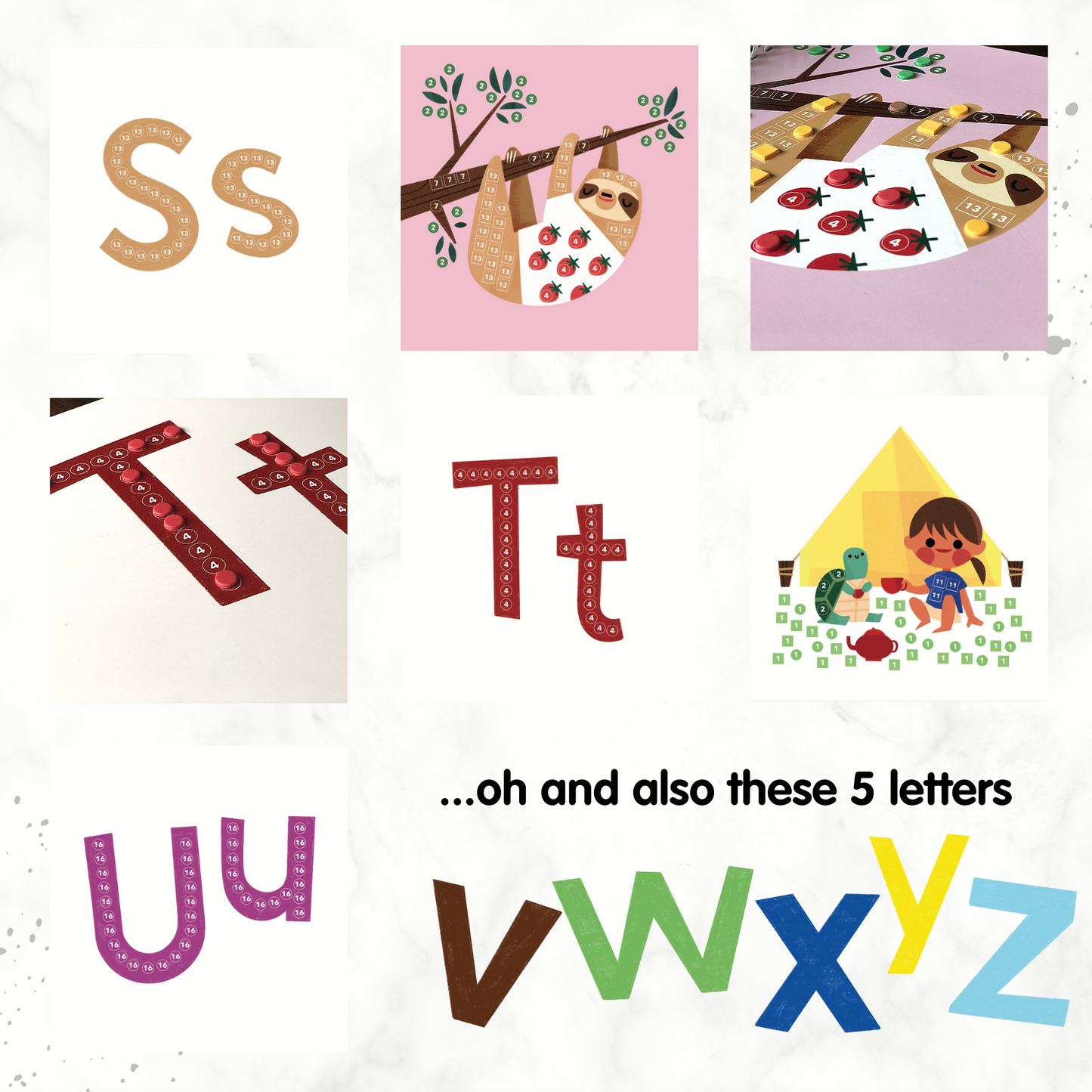 ABC Mosaic Sticker Book