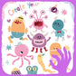 Spooky Halloween Sticker Book