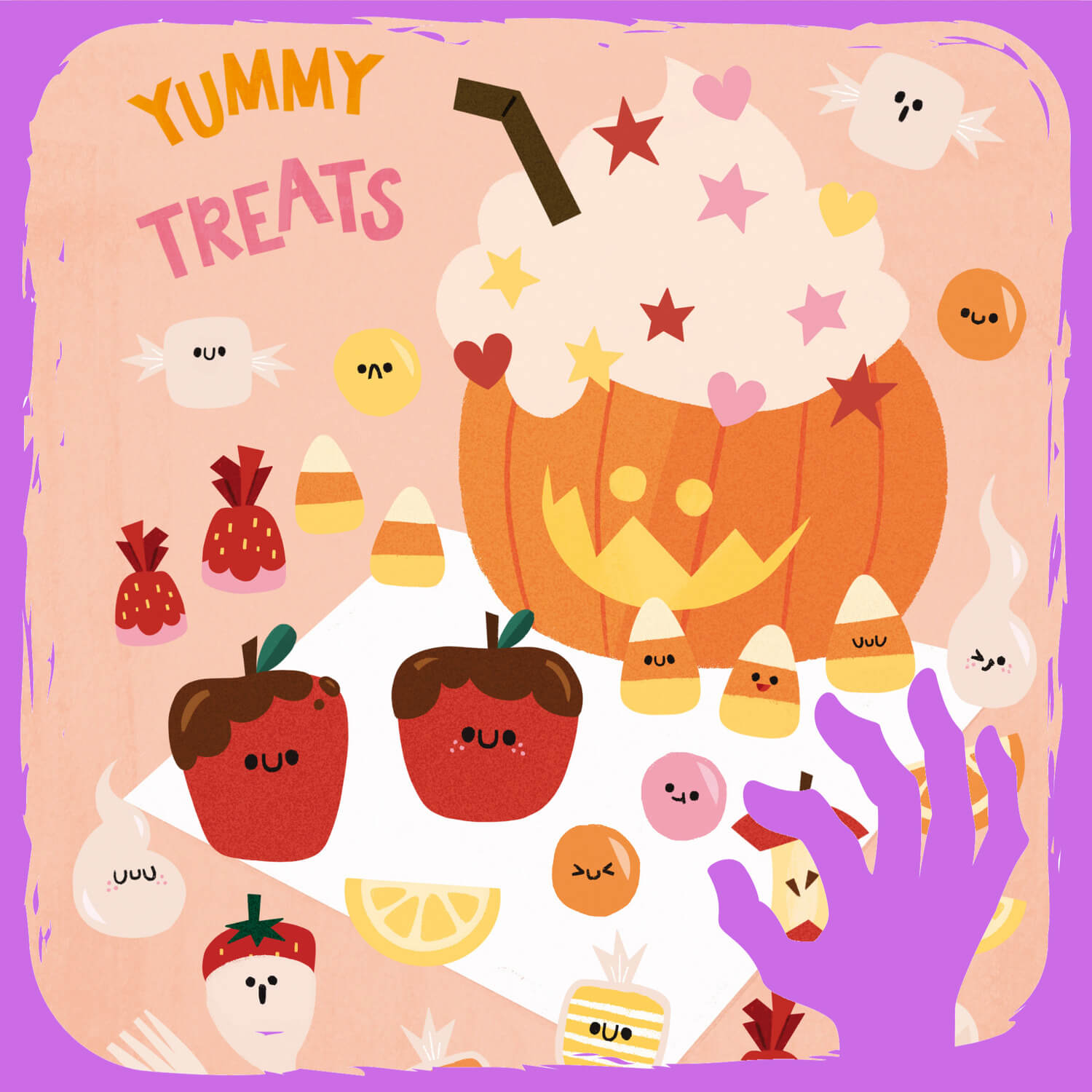 Spooky Halloween Night Sticker Book