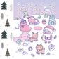 Winter Wonderland Christmas Sticker Book
