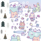 Winter Wonderland Christmas Sticker Book