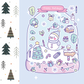 Winter Wonderland Christmas Sticker Book
