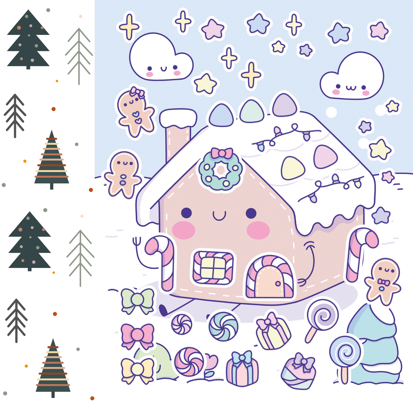 Winter Wonderland Christmas Sticker Book