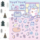 Winter Wonderland Christmas Sticker Book