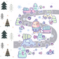 Winter Wonderland Christmas Sticker Book