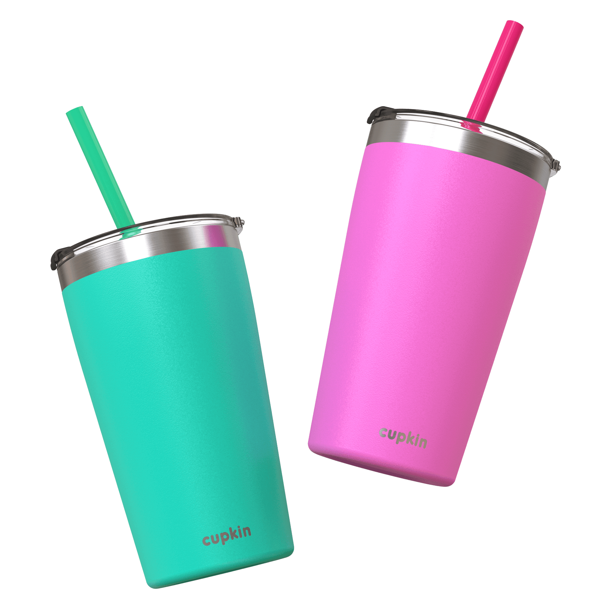 Tumbler with Lid and Straw - 32 oz Insulated Tumblers Stainless