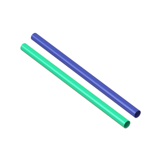 2 Pack of Silicone Straws